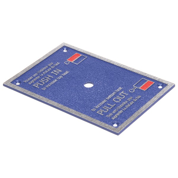 (image for) Bakers Pride 2M-U1356A PUSH-PULL PLATE [Y6000]